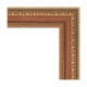 Зеркало настенное EVOFORM в багетной раме бронзовые бусы на дереве, 55х105 см, BY 3075