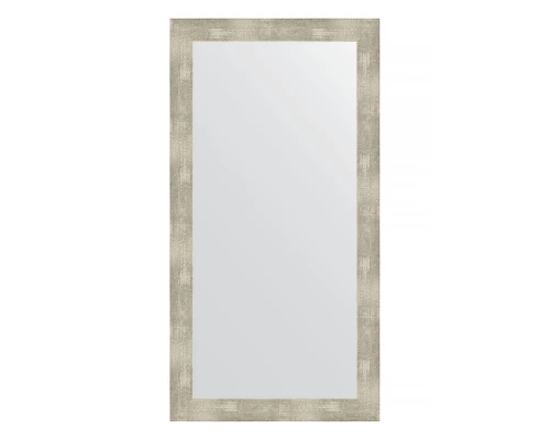 Зеркало настенное EVOFORM в багетной раме алюминий, 54х104 см, BY 3076