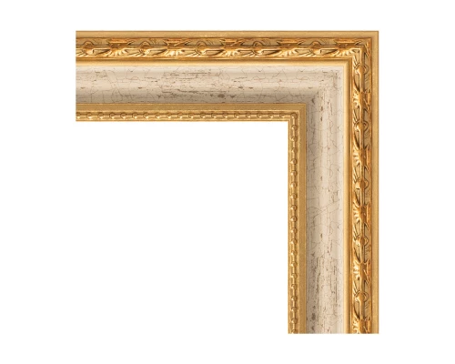 Зеркало настенное EVOFORM в багетной раме версаль кракелюр, 55х105 см, BY 3077