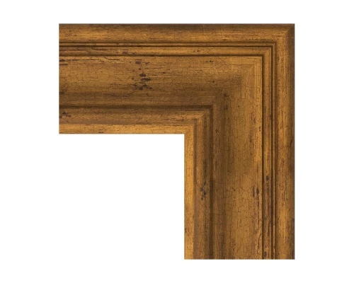 Зеркало настенное EVOFORM в багетной раме травленая бронза, 62х112 см, BY 3093