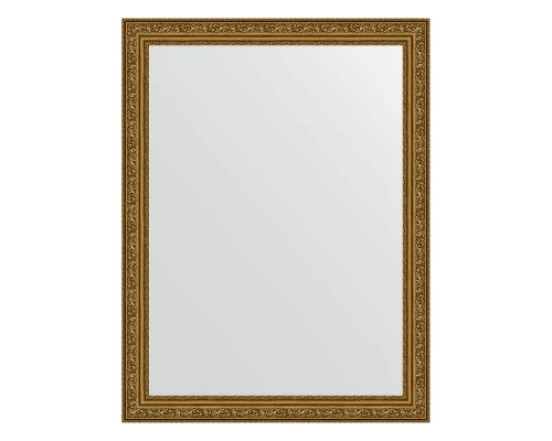 Зеркало настенное EVOFORM в багетной раме виньетка состаренное золото, 64х84 см, BY 3167