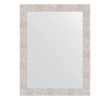 Зеркало настенное EVOFORM в багетной раме соты алюминий, 66х86 см, BY 3179