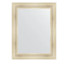 Зеркало настенное EVOFORM в багетной раме травленое серебро, 72х92 см, BY 3188