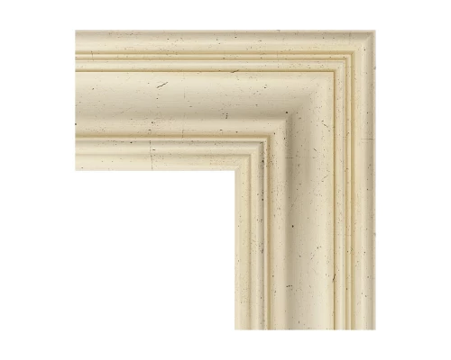 Зеркало настенное EVOFORM в багетной раме травленое серебро, 72х92 см, BY 3188