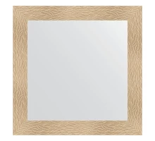 Зеркало настенное EVOFORM в багетной раме золотые дюны, 80х80 см, BY 3245