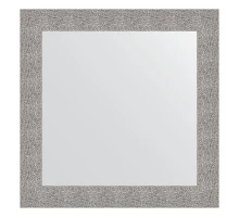 Зеркало настенное EVOFORM в багетной раме чеканка серебряная, 80х80 см, BY 3247