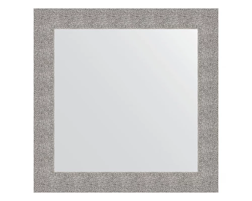 Зеркало настенное EVOFORM в багетной раме чеканка серебряная, 80х80 см, BY 3247