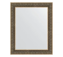 Зеркало настенное EVOFORM в багетной раме вензель серебряный, 83х103 см, BY 3288