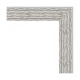 Зеркало настенное EVOFORM в багетной раме волна алюминий, 71х131 см, BY 3294