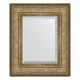 Зеркало настенное с фацетом EVOFORM в багетной раме виньетка античная бронза, 50х60 см, BY 3373