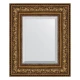 Зеркало настенное с фацетом EVOFORM в багетной раме виньетка состаренная бронза, 50х60 см, BY 3375