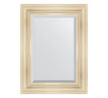 Зеркало настенное с фацетом EVOFORM в багетной раме травленое серебро, 59х79 см, BY 3393