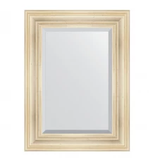 Зеркало настенное с фацетом EVOFORM в багетной раме травленое серебро, 59х79 см, BY 3393