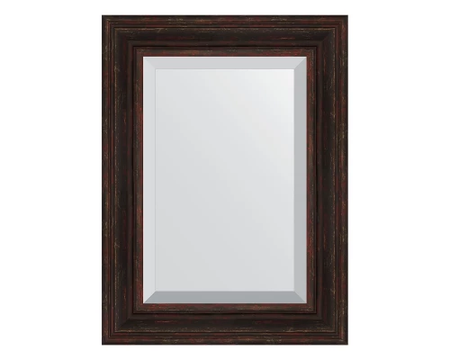 Зеркало настенное с фацетом EVOFORM в багетной раме тёмный прованс, 59х79 см, BY 3395