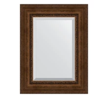 Зеркало настенное с фацетом EVOFORM в багетной раме состаренная бронза с орнаментом, 62х82 см, BY 3403