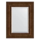 Зеркало настенное с фацетом EVOFORM в багетной раме состаренная бронза с орнаментом, 62х82 см, BY 3403