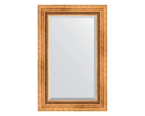Зеркало настенное с фацетом EVOFORM в багетной раме римское золото, 56х86 см, BY 3412