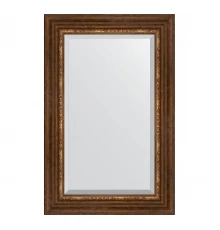 Зеркало настенное с фацетом EVOFORM в багетной раме римская бронза, 56х86 см, BY 3413