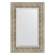 Зеркало настенное с фацетом EVOFORM в багетной раме барокко серебро, 60х90 см, BY 3424