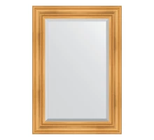 Зеркало настенное с фацетом EVOFORM в багетной раме травленое золото, 69х99 см, BY 3444