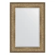 Зеркало настенное с фацетом EVOFORM в багетной раме виньетка античная бронза, 70х100 см, BY 3451