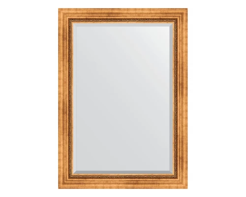 Зеркало настенное с фацетом EVOFORM в багетной раме римское золото, 76х106 см, BY 3464