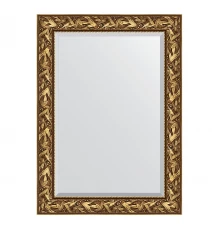 Зеркало настенное с фацетом EVOFORM в багетной раме Византия золото, 79х109 см, BY 3467