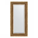 Зеркало настенное с фацетом EVOFORM в багетной раме вензель бронзовый, 59х119 см, BY 3500