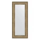 Зеркало настенное с фацетом EVOFORM в багетной раме виньетка античная бронза, 60х140 см, BY 3529