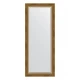 Зеркало настенное с фацетом EVOFORM в багетной раме состаренная бронза, с плетением, 58х143 см, BY 3536