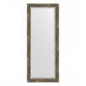 Зеркало настенное с фацетом EVOFORM в багетной раме старое дерево с плетением, 58х143 см, BY 3538