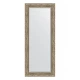 Зеркало настенное с фацетом EVOFORM в багетной раме виньетка античное серебро, 60х145 см, BY 3539