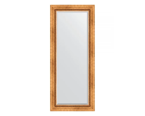 Зеркало настенное с фацетом EVOFORM в багетной раме римское золото, 61х146 см, BY 3542