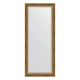 Зеркало настенное с фацетом EVOFORM в багетной раме состаренная бронза, с плетением, 63х153 см, BY 3562
