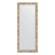 Зеркало настенное с фацетом EVOFORM в багетной раме прованс с плетением, 63х153 см, BY 3563