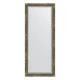 Зеркало настенное с фацетом EVOFORM в багетной раме старое дерево с плетением, 63х153 см, BY 3564