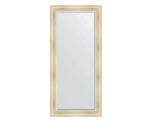 Зеркало настенное с фацетом EVOFORM в багетной раме травленое серебро, 79х169 см, BY 3601