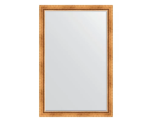 Зеркало настенное с фацетом EVOFORM в багетной раме римское золото, 116х176 см, BY 3620