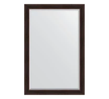 Зеркало настенное с фацетом EVOFORM в багетной раме темный прованс, 119х179 см, BY 3629