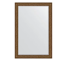 Зеркало настенное с фацетом EVOFORM в багетной раме виньетка состаренная бронза, 120х180 см, BY 3635