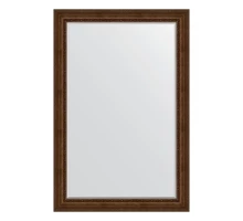 Зеркало настенное с фацетом EVOFORM в багетной раме состаренная бронза с орнаментом, 122х182 см, BY 3637