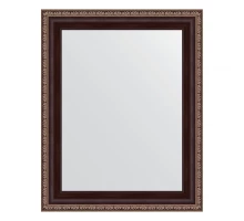 Зеркало настенное EVOFORM в багетной раме махагон с орнаментом, 39х49 см, BY 3639