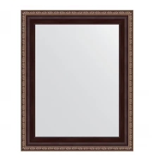 Зеркало настенное EVOFORM в багетной раме махагон с орнаментом, 39х49 см, BY 3639
