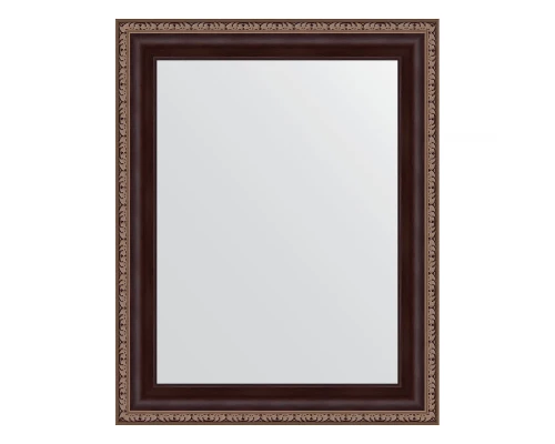 Зеркало настенное EVOFORM в багетной раме махагон с орнаментом, 39х49 см, BY 3639