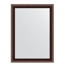 Зеркало настенное EVOFORM в багетной раме махагон с орнаментом, 53х73 см, BY 3640