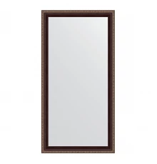 Зеркало настенное EVOFORM в багетной раме махагон с орнаментом, 53х103 см, BY 3641