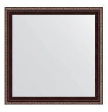 Зеркало настенное EVOFORM в багетной раме махагон с орнаментом, 63х63 см, BY 3643