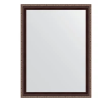 Зеркало настенное EVOFORM в багетной раме махагон с орнаментом, 63х83 см, BY 3644