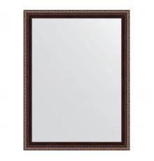 Зеркало настенное EVOFORM в багетной раме махагон с орнаментом, 63х83 см, BY 3644