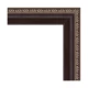 Зеркало настенное EVOFORM в багетной раме махагон с орнаментом, 63х83 см, BY 3644